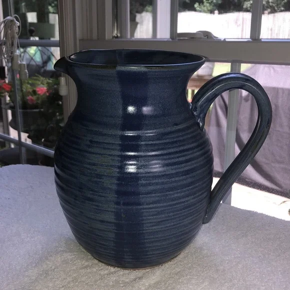 Vintage! Rob Gentry ( 2012) Signed pottery Pitcher ( rare piece) - Picture 5 of 7